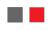Grigio scuro-rosso