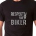 Respect for biker| T-shirt