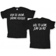 VOJA DE LAVORA' SARTAME ADDOSSO |T-shirt