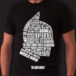 The Dark Knight T-shirt -Fronte/ Retro