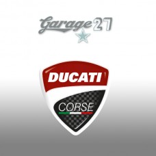 DUCATI Corse | Sticker stampato da 8  cm
