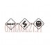 DUCATI Stickers smiley  | Sticker sagomato da 21 cm