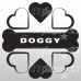 Nome cane - Sticker da 10x10 cm