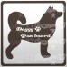 Dog on board - Sticker da 10x10 cm