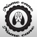 Nome cane - Sticker da 10 cm