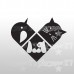 Pet's Heart - Sticker  da 12,5x10 cm