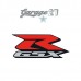 GSX-R | Sticker sagomato da 10 cm