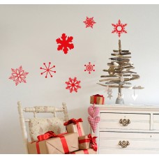 Fiocchi di neve - Stickers plancia 58x40 cm