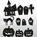 Halloween Set 3 - 50X50 cm Stickers decorativi