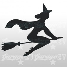 Strega di halloween  15x13| Sticker decorativo