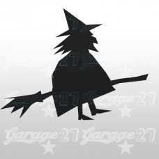 Strega di halloween  14x15 cm| Sticker decorativo