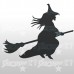 Strega di halloween  15x12| Sticker decorativo