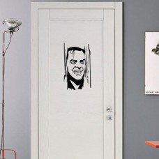 Shining - Sticker per porta 20x35 cm