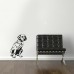 Dalmata - adesivo murale da 30x44 cm