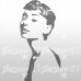 Audrey Hepburn 50x100 cm