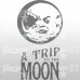 A Trip to the Moon - Adesivo murale 57x100 cm