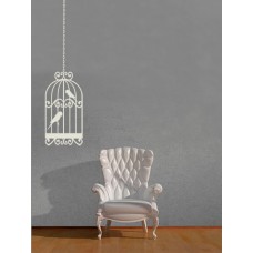 Gabbia con uccellini- 39x150 cm