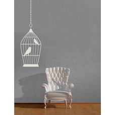 Gabbia con uccellini- 46x150 cm