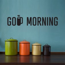 Good Morning -  30x6 cm