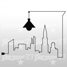 City silouette - Adesivi placche