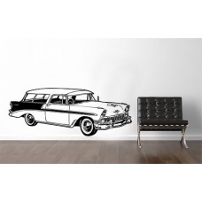 Retro car - 147x58 cm