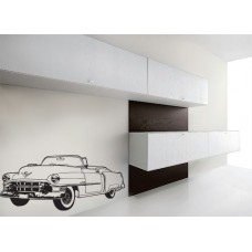Retro car - 150x67 cm
