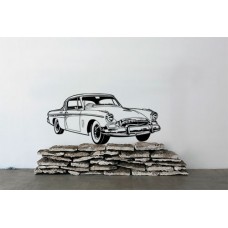 Retro car - 150x68 cm
