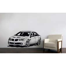 Retro car - 125x62 cm