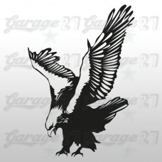 Rapace 14x20 cm | Sticker sagomato