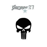 The Punisher | Sticker sagomato da 5 cm