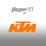 KTM | Sticker sagomato da 9  cm