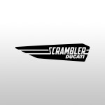 DUCATI Scrambler| Sticker sagomato da 15cm
