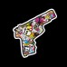 Gun - Sticker bomb da 10 cm