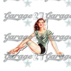 Pin-up sticker 9 - da 10 cm