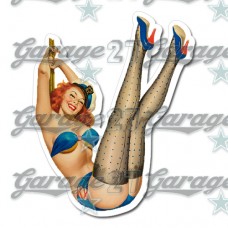 Pin-up sticker 17 - da 10 cm