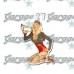 Pin-up sticker 4- da 10 cm