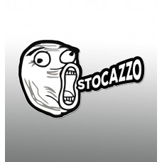 Stocazzo - Sticker da 10 cm
