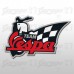 Vespa Team  Sticker colorato- da 10 cm
