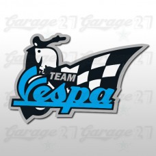 Vespa Team  Sticker colorato- da 10 cm