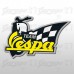 Vespa Team  Sticker colorato- da 10 cm