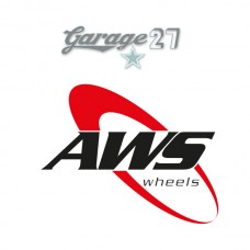 AWS Wheels | Sticker sagomato da 13 cm