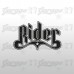 Rider | Sticker sagomato da 10 cm