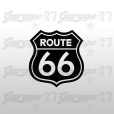 Route 66 | Sticker sagomato da 10 cm