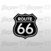 Route 66 | Sticker sagomato da 10 cm