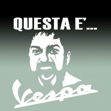 Questa è .... Spartano | Sticker sagomato  da 10 cm
