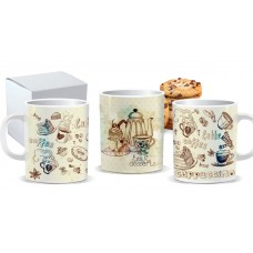 Coffee lineart mug - Tazza